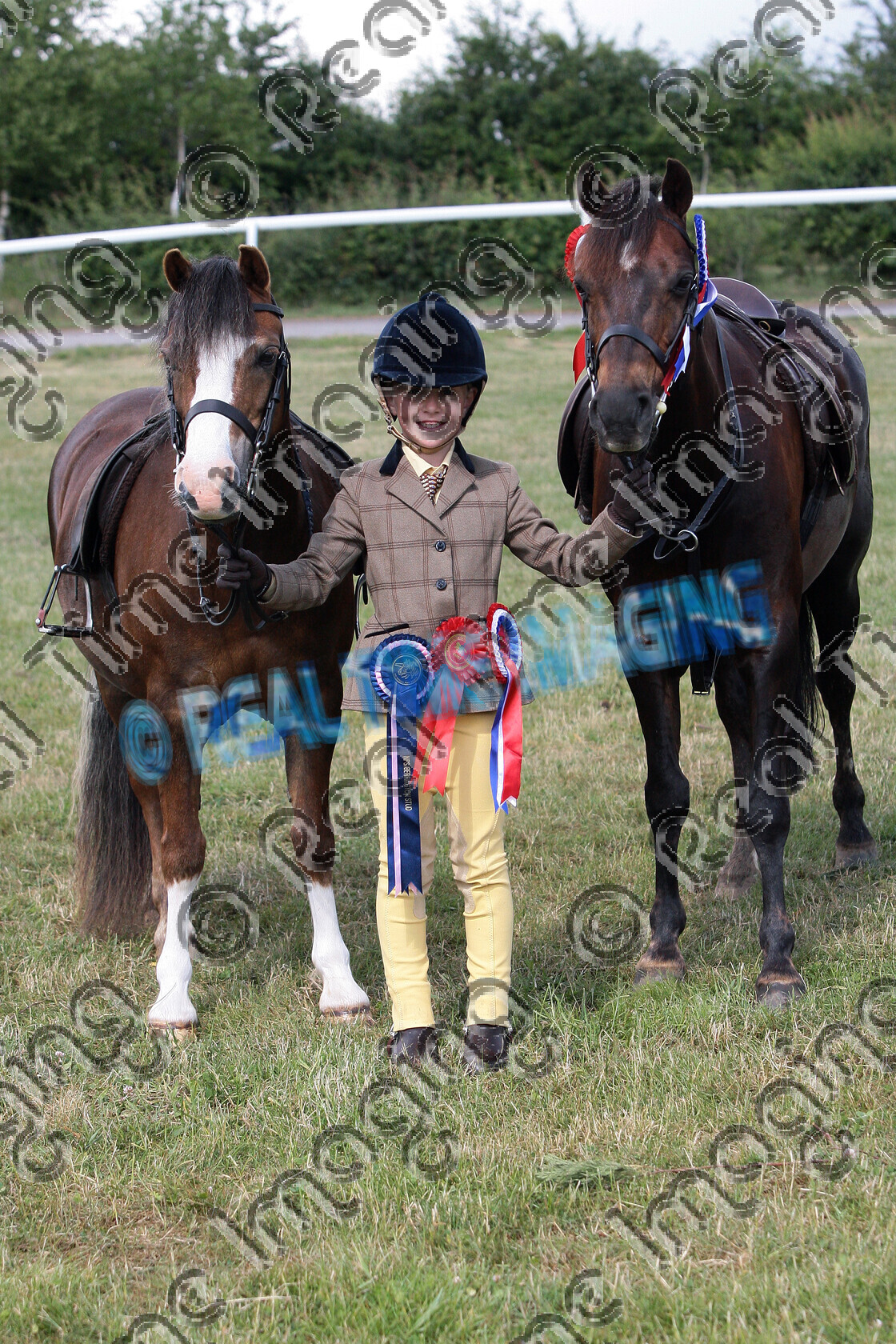 S09-25-M8-090 
 Keywords: East Anglian Native Pony Society Annual Show, Huntingdon Racecourse, Cambridgeshire, UK, Sunday, 7, June, 2009, upright portrait, NPS, Junior, Working Hunter Pony WHP, Championship, 1st first, Champion, winner win won, 404, FORLAN HONEY DANCER, `Owner: , Coy, Helen, `Rider: , Heidi Coy, chestnut, mare, Welsh Section A, Reserve Champion, same rider, MILLFORD HALLMARK, Booker, Carol, Rosette, child rider, stand, presentation